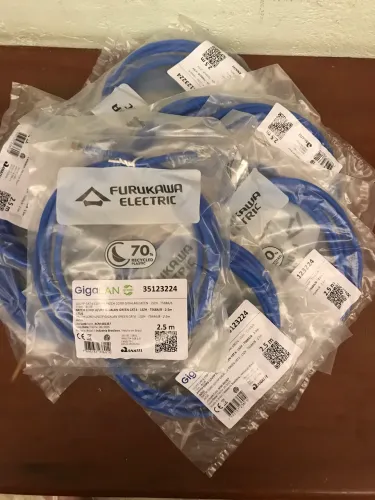 Patch cord Gigalan Furukawa Cat6 Green 2.5mt