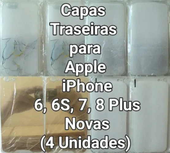 Capas para iPhone 6, 6S, 7, 8 Plus