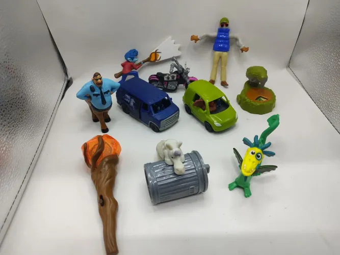 Coleção de miniaturas Dois irmãos da Disney MC Donald's (usado)