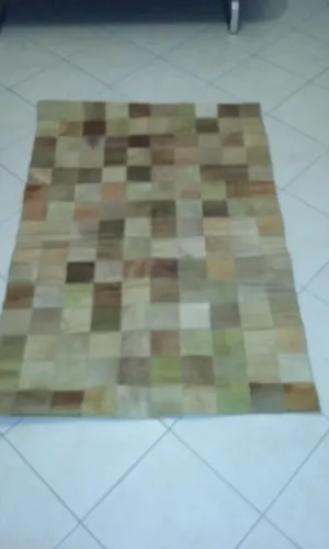 Tapete de couro legítimo