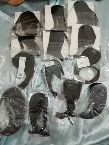 Kit com 13 franjas sintéticas 