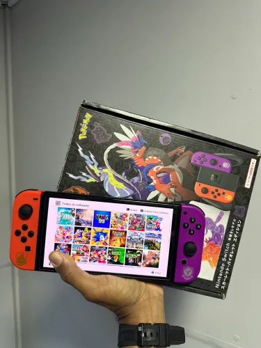 Switch oled Ed Especial Pokémon Desbloqueado :: Ac Cartão / Trocas / OLXpay ::