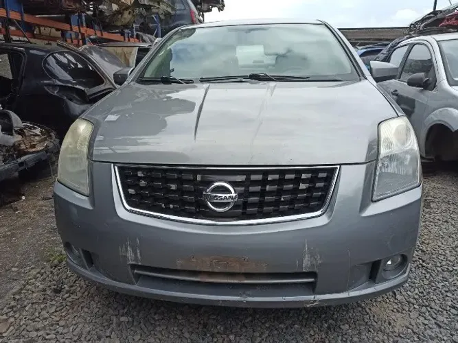 Sucata Para Retirada De Peças Sentra 2.0 Gasolina 2008 Manual Cinza Completo