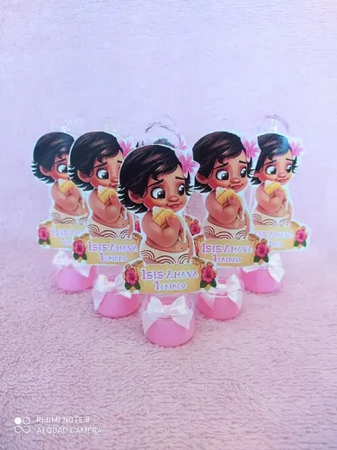 Tubete Moana baby personalizado