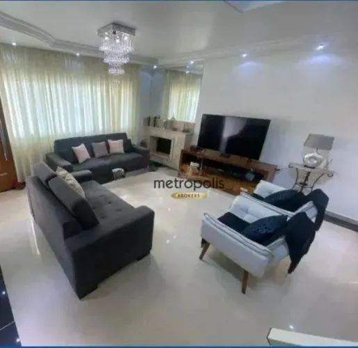 Sobrado à venda, 332 m² por R$ 1.285.000,00 - Vila Camilópolis - Santo André/SP
