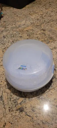 Esterilizador de Mamadeiras/chupetas a vapor Philips Avent para micro-ondas