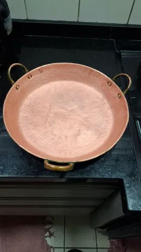 Tacho de cobre 34 cm