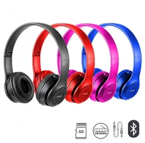 Fone de ouvido sem fio bluetooth