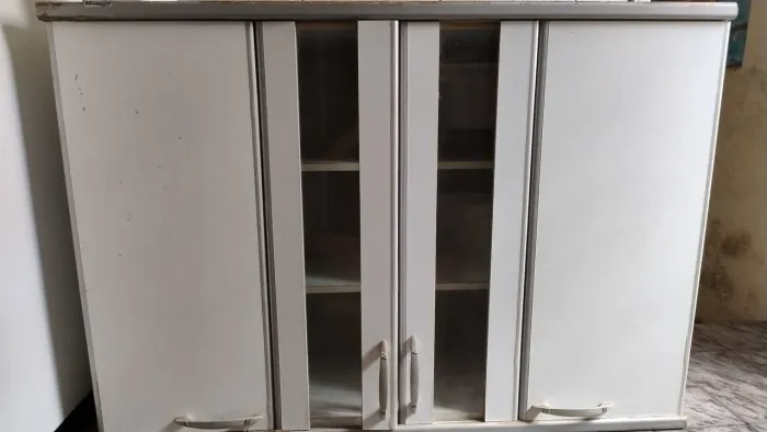 Armário de Cozinha de Madeira 4 Portas