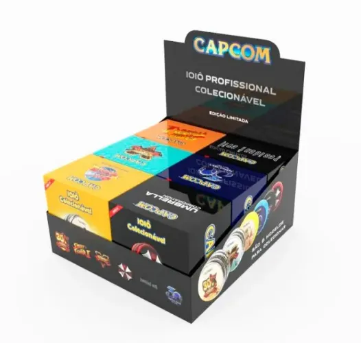 Ioiô Capcom Luxo - Caixa com 6 unidades Edição Limitada! 2018