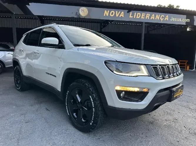 OPORTUNIDADE!!! COMPASS LONGITUDE DIESEL 2.0 TURBO AUT - 4 PNEUS NOVOS ATX