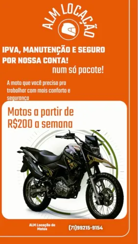 CROSSER 150ABS **ALUGUEL/LOCAÇÃO**