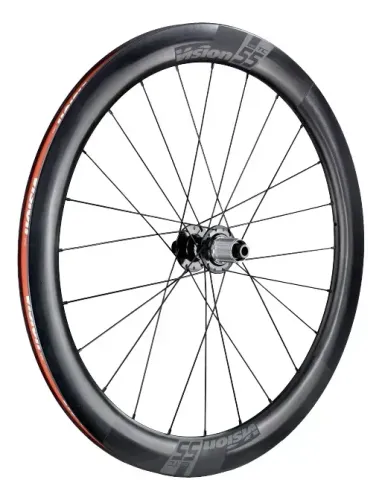 Par Roda Carbono Vision Tc 55 Disc Hg Centerlock Rolamentadas