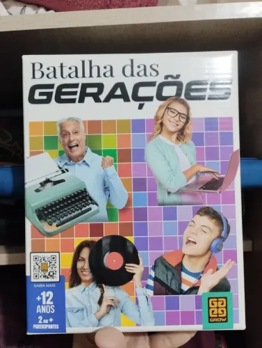 Jogo de Tabuleiro Batalha de Gerações 