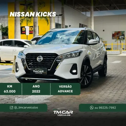 Nissan Kicks Advance 1.6 16V Flex AUT 2022
