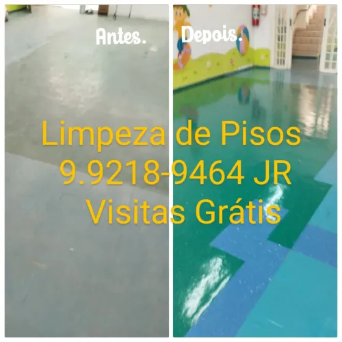 Limpeza de Paviflex e Vinílico 