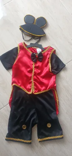 Fantasia Mickey  2 anos