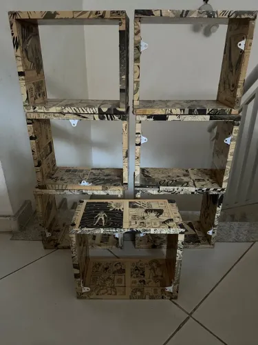Estante de Parede Decorativa em MDF