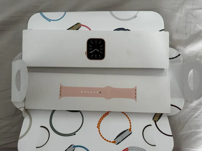 Apple Watch series 6 44mm alumínio rose - Aceito Oferta
