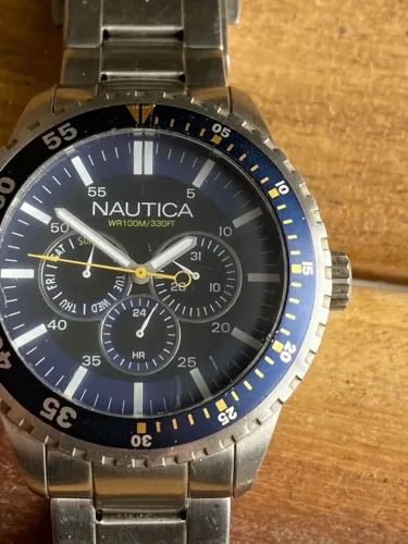Oportunidade Única Relógio Nautica A15017G Original!