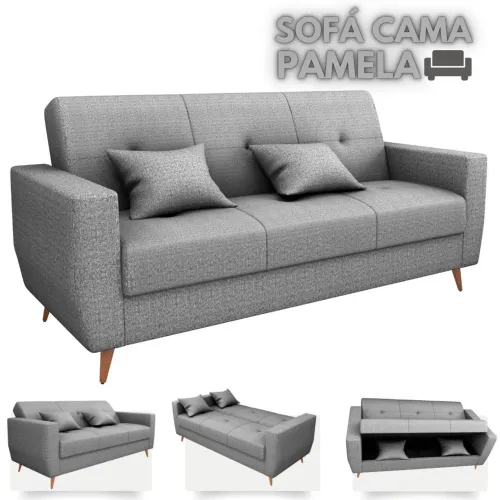 Sofá Cama Pamela - Entrega Rápida
