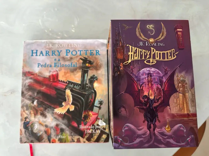 Coleção Harry Potter Completa (7 Livros) + Edição Ilustrada