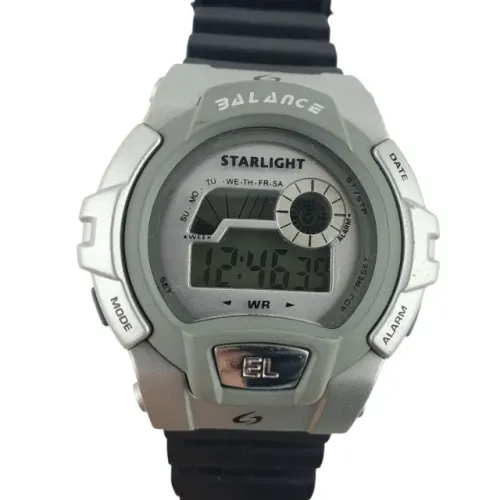 Relógio Digital Balance Mod BLW1282C Unisex a Prova D`Água Vintage