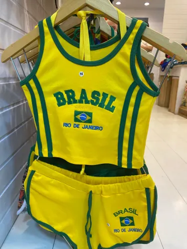 Conjunto Feminino Brasil
