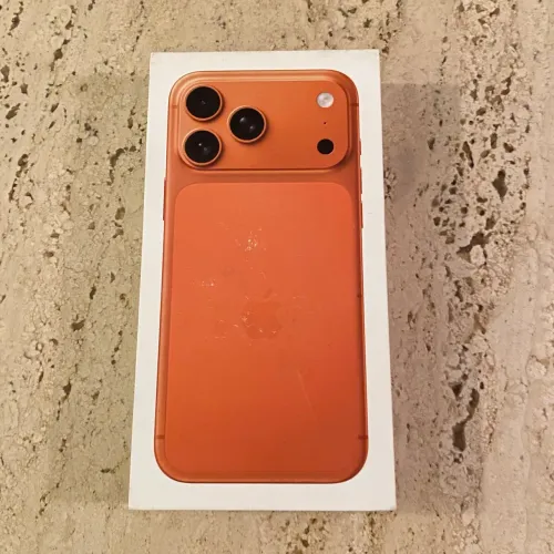 IPHONE 17 PRO MAX LARANJA LACRADO 