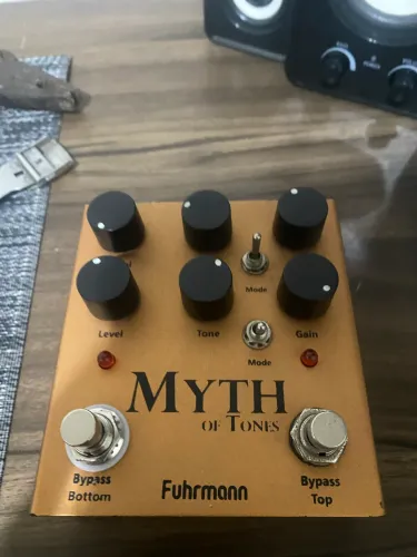 Pedal overdrive duplo myth of tones 