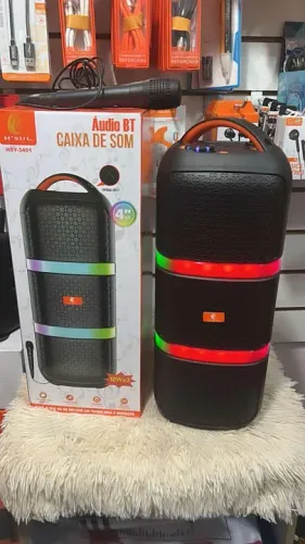 SOM BLUETOOTH PORTÁTIL LANÇAMENTO PROMOÇÃO 