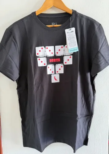Camiseta Estampada Sorte, Reserva, Tamanho M