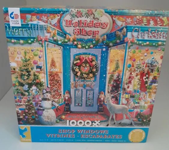 Quebra cabeças holiday shop