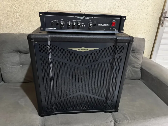 COMBO BAIXO ONEAL CAIXA OBS115x + CABEÇOTE OCB1000hx zerados