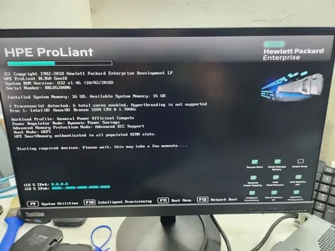 Servidor HP ProLiant DL360  novo