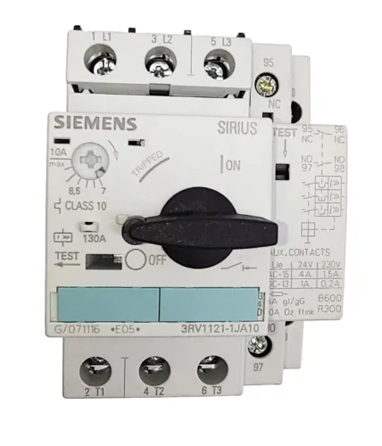 Disjuntor Motor Siemens 7-10a 3rv1021-1ja10 Novo
