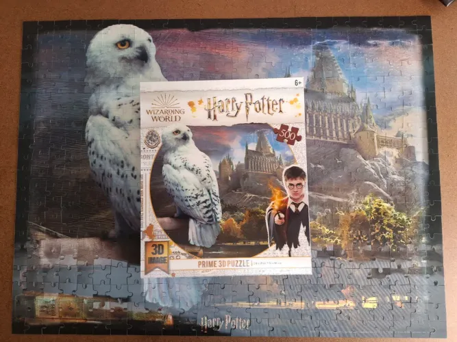 Quebra-cabeça Harry Potter 3D 500 peças original Importado