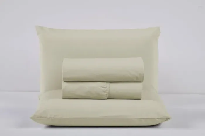 Jogo de Lençol 4peças para Cama Solteiro cor Palha