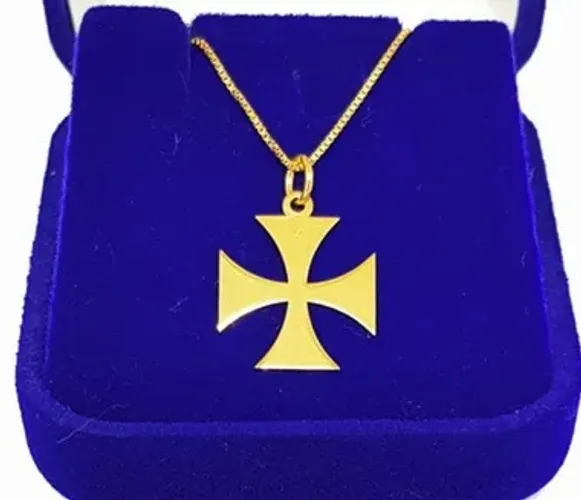 Pingente Time Vasco Glorioso da Gama Ouro 18 Kilates Peso 0.10 Grama 11 mm