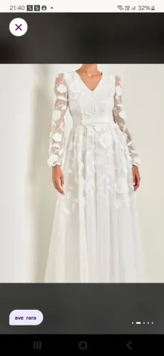 Vestido noiva ave rara 