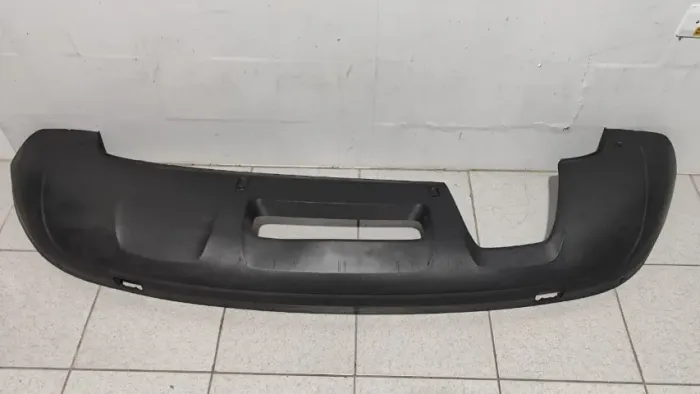 Spoiler Para-choque Traseiro Audi Q3 2013 2014 2015 2016 Preto