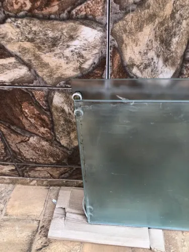 Portas de vidro temperado de correr