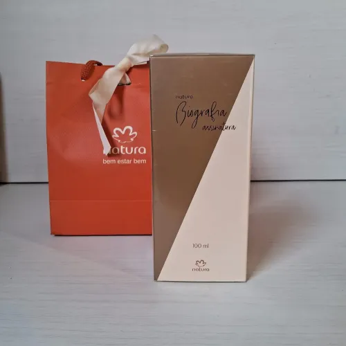 Biografia Assinatura Feminino ORIGINAL, LACRADO NOVO Natura Perfume Feminino Promoção