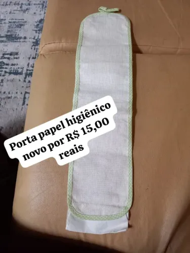 Porta papel higiênico novo 