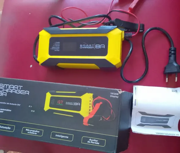 Carregador de bateria para automóveis Smart Chaager 8 A
