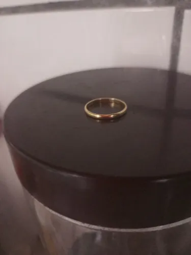 Aliança de ouro 18k Vivara 1.5 gramas 