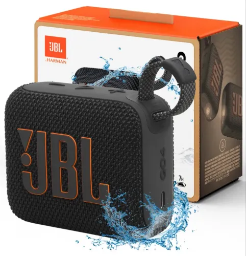 Caixa Som Bluetooth Jbl Go 4 Portátil Original Prova D'água