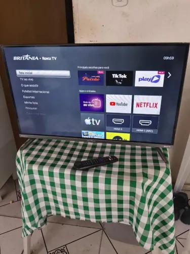 Tv Britânia 32 Polegadas Smart