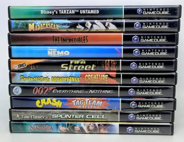 Jogos originais de Nintendo GameCube - Preços na descrição