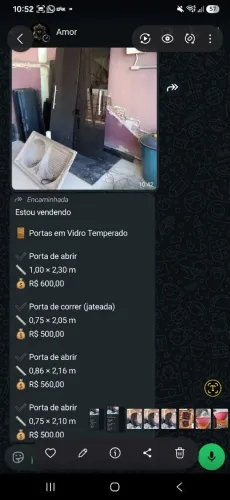 Portas de vidro